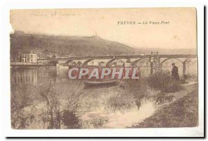 Germany treves Old Postcard The old bridge