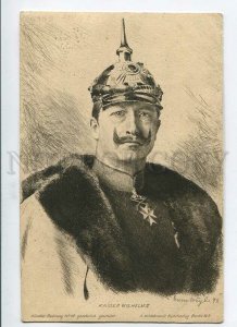 3152155 GERMANY Kaiser WILHELM II by WEYL Vintage 1899 year