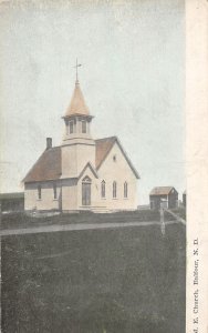 J39/ Balfour North Dakota Postcard c1910 M.E. Church Building  234