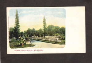 MO Tower Grove Park St Louis Missouri PMC Private Mailing Card Postcard UDB