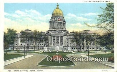 Boise, Idaho, ID State Capital USA Unused light wear