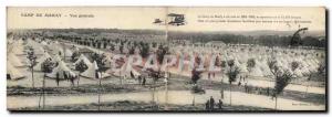 Old Postcard Militaria Mailly the Camp General view Jet Airplane