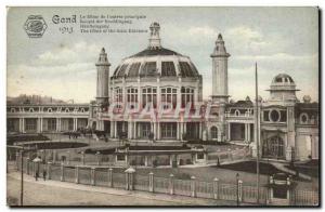 Belgie Belgium Old Postcard Ghent The Dome of the main 39entree & # 1913 Ghent