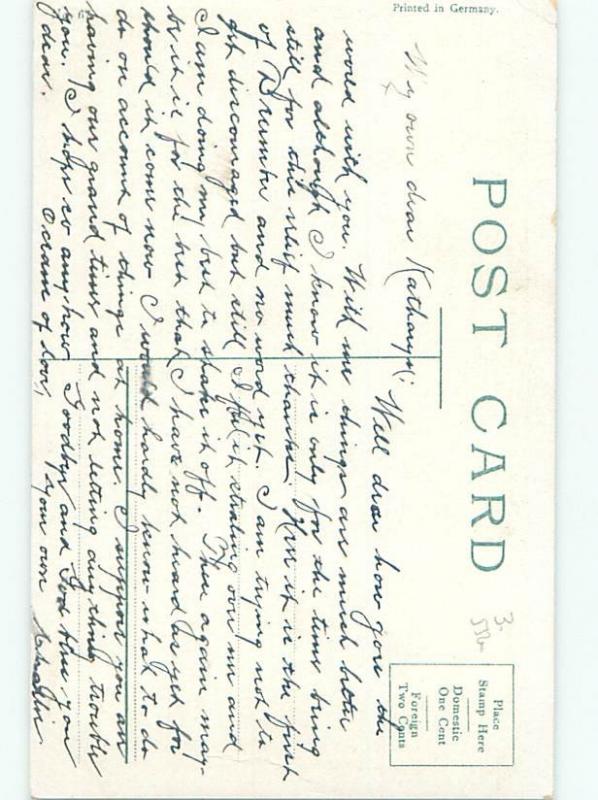 Divided-Back PRETTY WOMAN Risque Interest Postcard AA8024