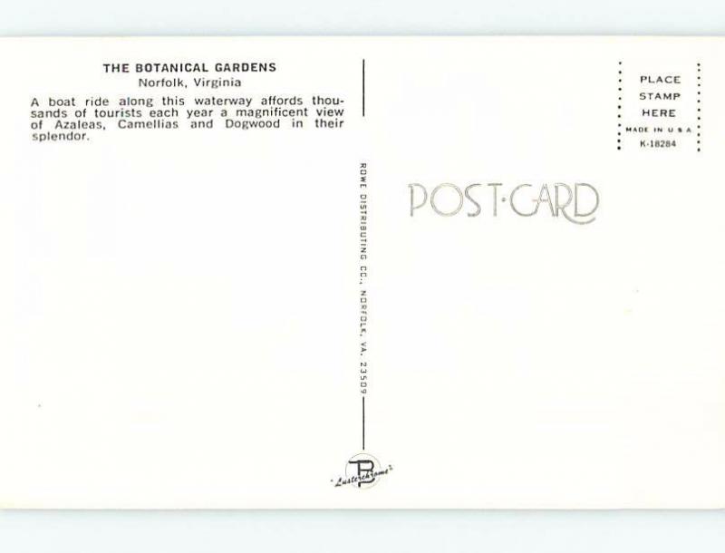 Pre-1980 RIVER SCENE Norfolk Virginia VA hp5231