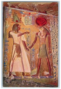 Tomb Of Septah Represent Ceremonial Dress Consisting Tight Kilt Egypt Postcard