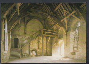 Shropshire Postcard - Stokesay Castle - The Hall    RR4155