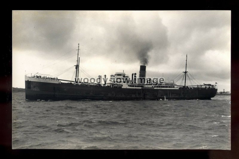 bf1279 - Port Line Cargo Ship - Port Campbell , built 1922 - B Feilden card