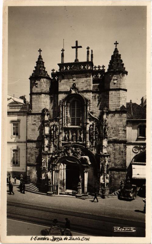 CPA Coimbra- Igreja de Santa Cruz, PORTUGAL (760772)