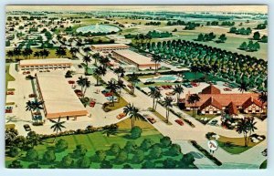 CLERMONT, Florida FL ~ Roadside TRAVELODGE TENNIS WORLD c1970s Postcard