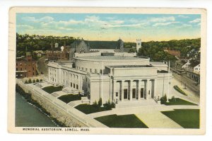 MA - Lowell. Lowell Memorial Auditorium