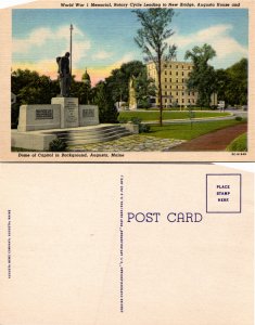 World War 1 Memorial, Augusta, Maine (26378