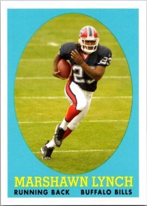 2007 Topps Football Card Marshawn Lynch Buffalo Bills sk20772