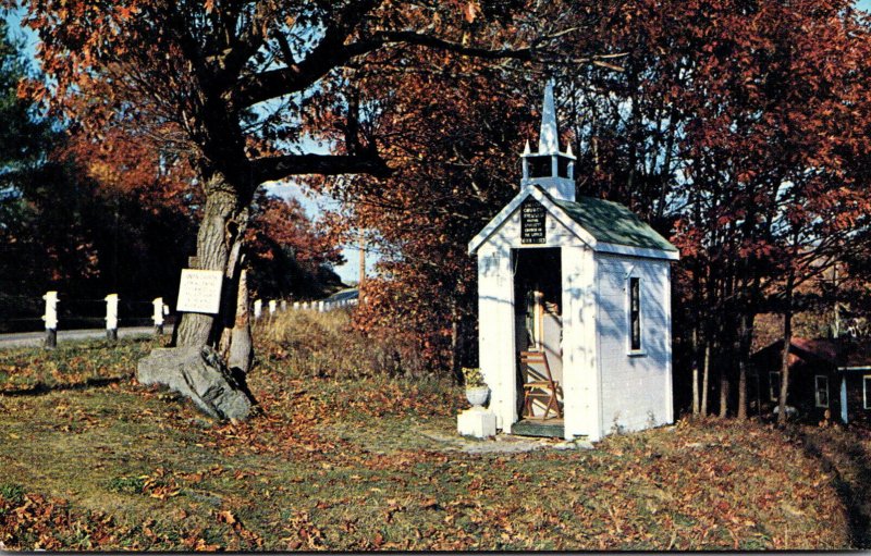 Maine Wiscasset Union Church Smallest Church In The World 1961