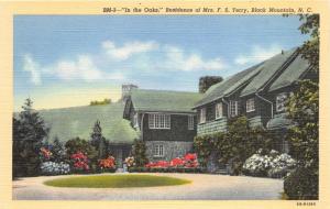 BLACK MOUNTAIN NORTH CAROLINA LOT OF 4 POSTCARDS 1940s