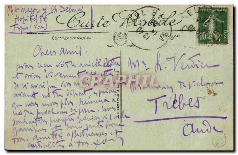 Old Postcard Saint Raphael General view