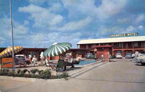 Shamrock Motel Highway 67 80 Dallas Texas postcard