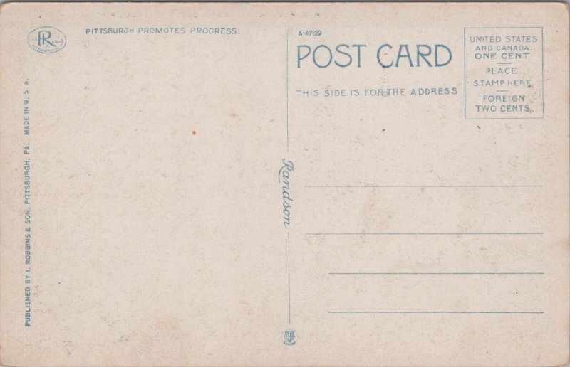 USA R.B Mellon Residence Pittsburgh Pennsylvania Postcard 09.60 