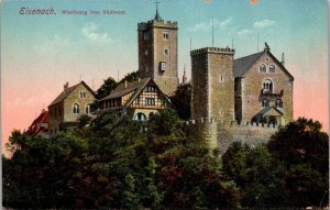 Germany Eisenach Wartburg vom Suedwest