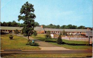 Stones Motel Alexandria VA Virginia Postcard VTG UNP Vintage Unused 