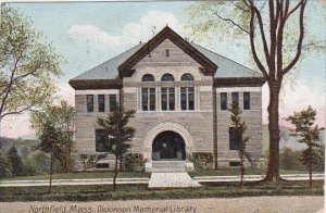 Dickinson Memorial Library Northfield Massachusetts 1912