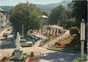 Modern Postcard Bagneres de Bigorre (H P) Gardens Esplanade des Thermes The M...