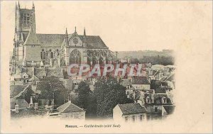 Old Postcard Meaux Cathedral (South Coast) (1900 card)