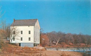 Fountain County Indiana Snoddy's Water Power Mill, Betty Hembrey Owner, Postcard