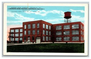 Vintage 1920's Postcard Barnes Shoe Company Factory Centralia Illinois