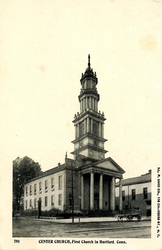 CT - Hartford. Center Church, First Church in Hartford