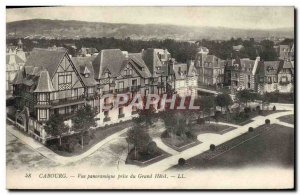 Old Postcard Cabourg Panoramic View from Hotel