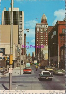 America Postcard - Des Monies, Iowa, Locust Street, Iowa State Capitol...RR21031