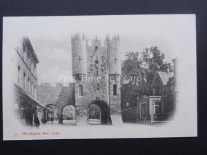 Yorkshire YORK Micklegate Bar c1904 protective tissue attached