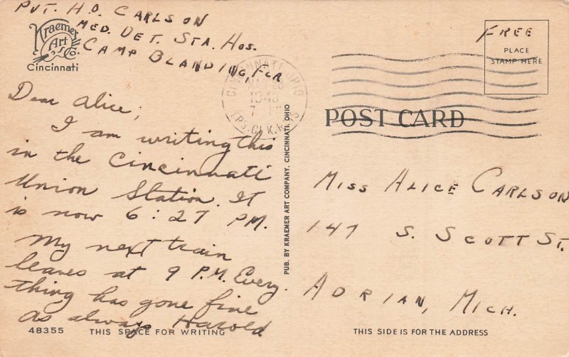 381491-Ohio, Cincinnati, Fountain & Government Squares