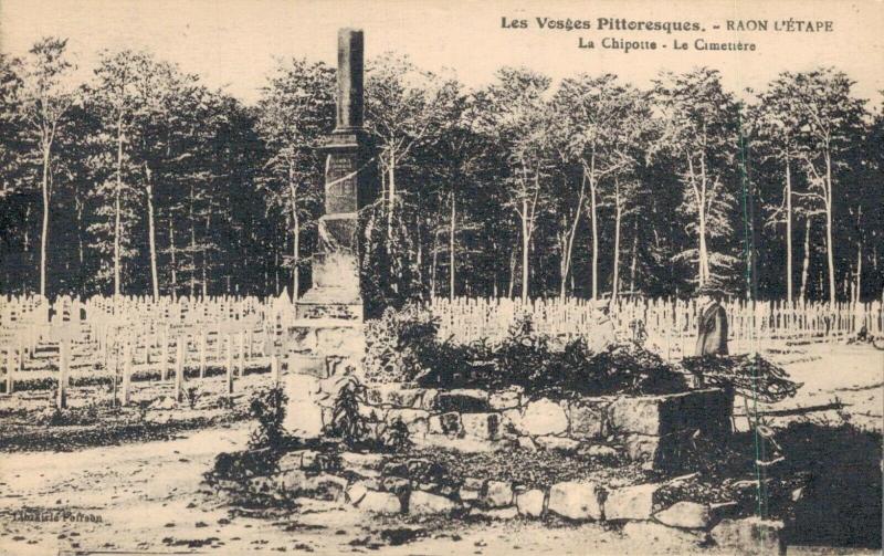 Military Les Vosges Pittoresques Raon L'Etape La Chipotte Le Cimetiere 02.90