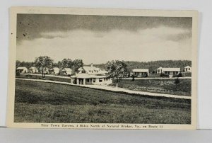 VA Natural Virginia Tiny Town Tavern on Route 11 to Auburn Pa Postcard Q13