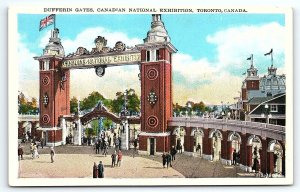 1920s TORONTO CANADIAN NATIONAL EXHIBITION DUFFERIN GATES POSTCARD P1803
