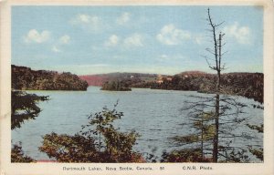B237 Canada Dartmouth Lakes Nova Scotia vintage postcard