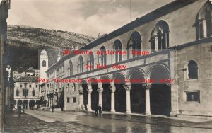 Croatia, Dubrovnik, RPPC, Street Scene, Photo