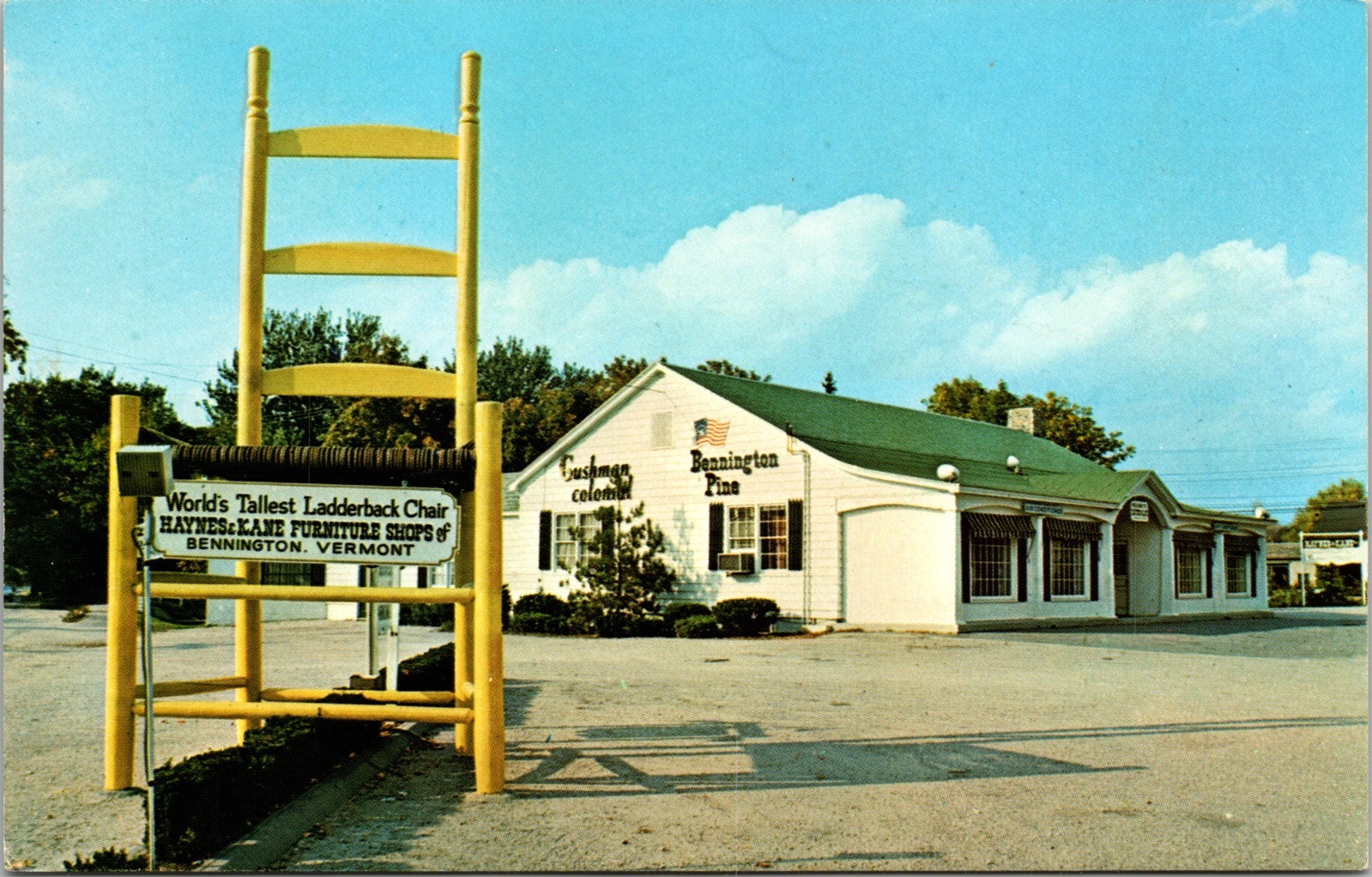 World Tallest Ladderback Chair Haynes Kane Furniture Shop Bennington VT