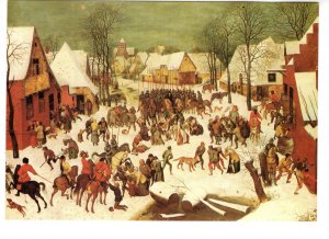 Massacre of the Innocents, Fine Art Painting, Breughel