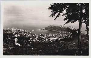 Monaco Monte Carlo Vue prise de la Turbie Vintage RPPC C203