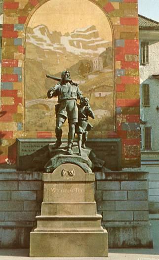 Switzerland - Altdorf. William Tell Monument