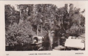 Mexico Lago de Xochimilco Real Photo