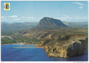 Aerial View, San Antonio Cape and Montgo, JAVEA, Alicante, Comunidad Valencia...