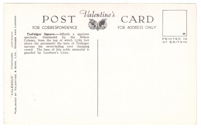 Trafalgar Square, London, England