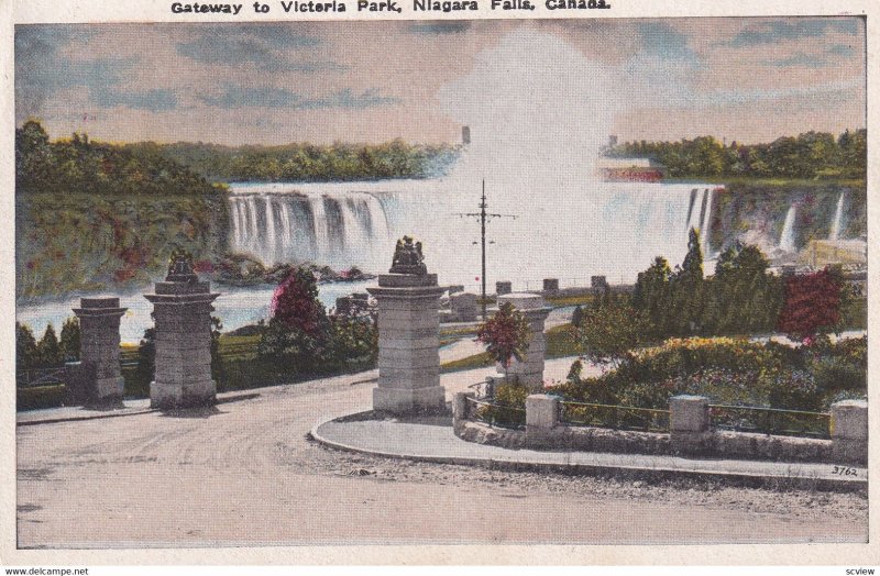 NIAGARA FALLS, Ontario, Canada, 1900-1910s; Gateway To Victoria Park