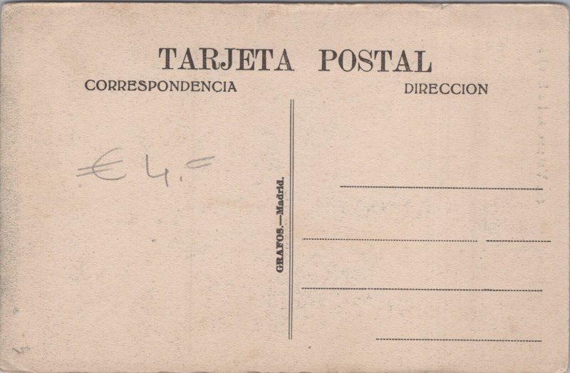 Spain Valencia La Lonja Vintage Postcard C284