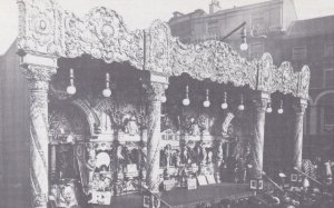 Goose Fair in 1908 Entrance Nottingham Antique View Council Postcard