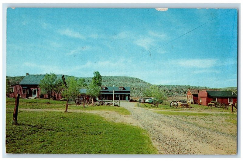 Yankee Trader Antique Shop Halfway Between Reno & Carson City Nevada NV Postcard